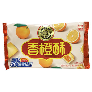 Hsu Fu Chi Orange Flavour Cookie 184g ~ 徐福记香橙酥 184g