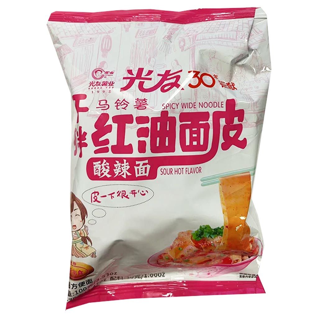 Baijia - Chongqing Noodles Spicy Hot Flavor 100 G - View #10