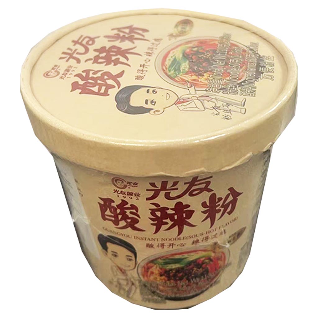 Guangyou Spicy Sour Vermicelli Cup 110g ~ 光友酸辣粉网红版 110g