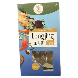 Vfirst Manual LongJing Tea 36g ~ 龍井三角袋泡茶 36g