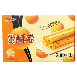 Master Kong Biscuit Roll Sesame 384g ~ 康师傅蛋酥卷醇香芝麻口味 384g