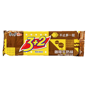 Master Kong 3+2 Cream Cracker Coffee 125g ~ 康师傅咖啡牛奶夾心梳打饼 125g