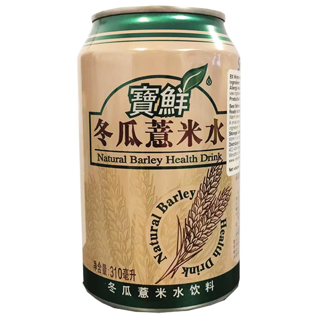 BaoXian Winter Melon & Barley Drink 310ml ~ 寶鮮冬瓜薏米水飲料 310ml