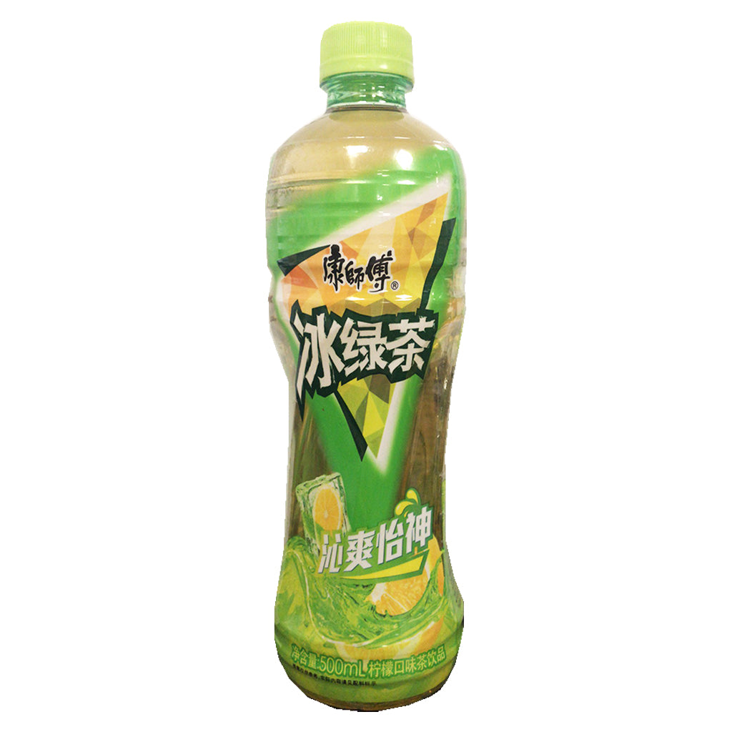 Master Kong Ice Green Tea 500ml ~ 康师傅冰绿茶 500ml