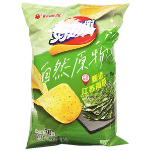 Orion Potato Chips Seaweed 70g ~ 好丽友好友趣自然原物海苔 70g