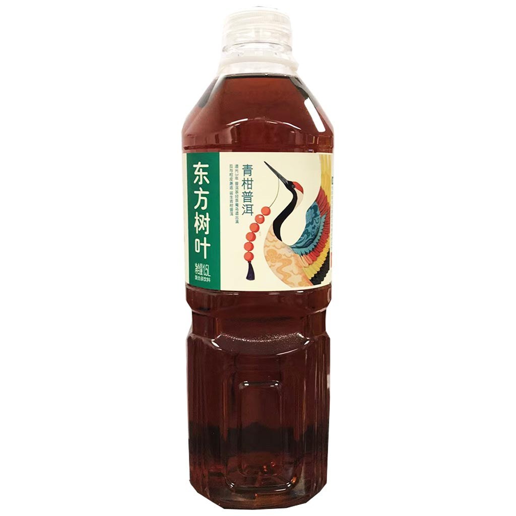 NongFu Spring DFSY Green Mandarin Pu er 1.5L ~ 农夫山泉东方树叶青柑普尔大 1.5L
