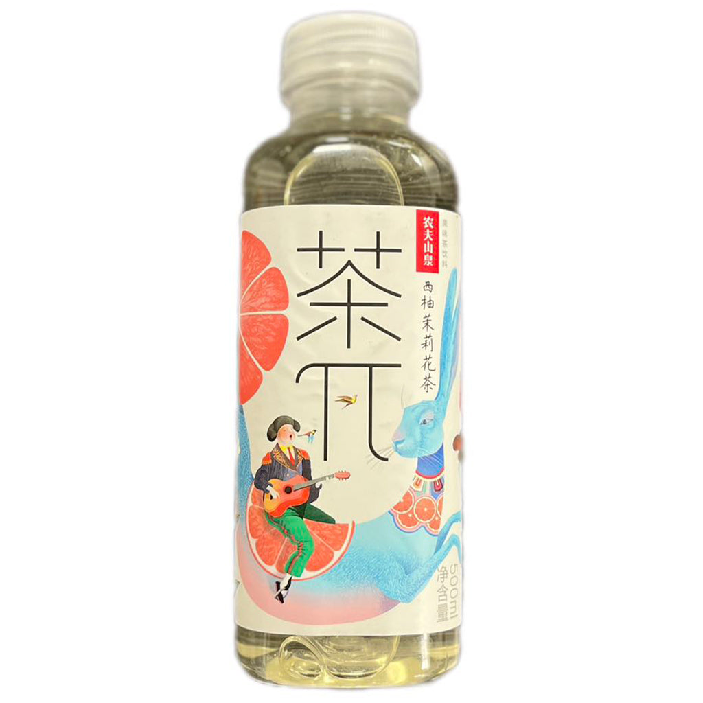 NongFu Spring CP Grapefruit Jasmine Tea 500ml ~ 农夫山泉茶π西柚茉莉花茶 500ml