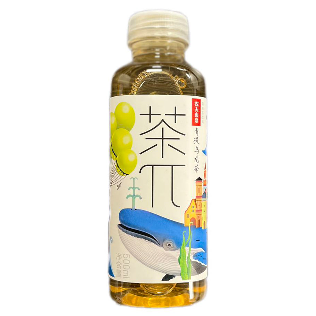 Nongfu Spring CP Grape Oolong Tea 500ml ~ 农夫山泉茶π青提烏龙茶 500ml
