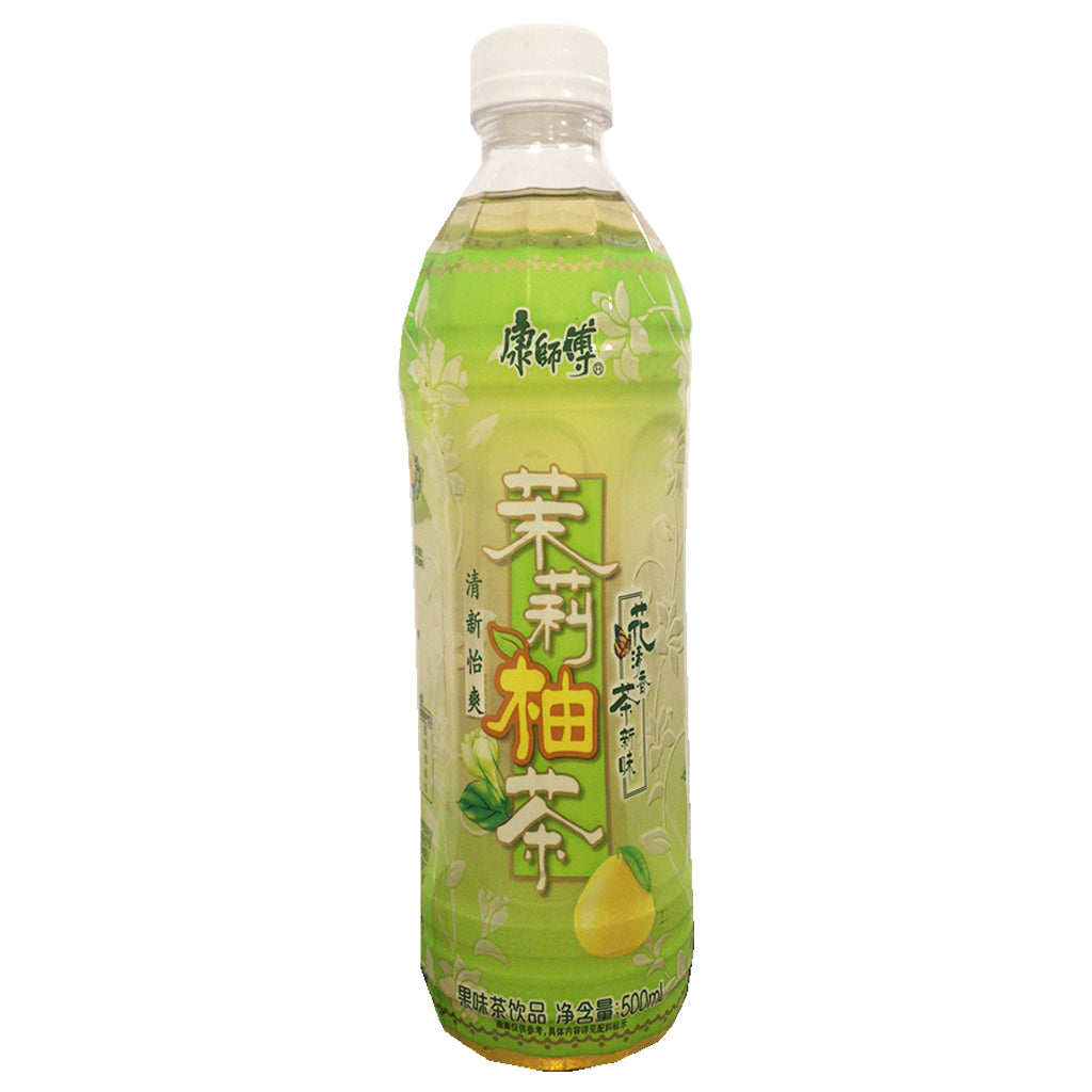 Master Kong Jasmine Grapefruit Tea 500ml ~ 康师傅茉莉柚茶 500ml