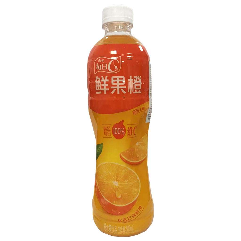Master Kong Orange Juice 500ml ~ 康师傅鲜果橙 500ml