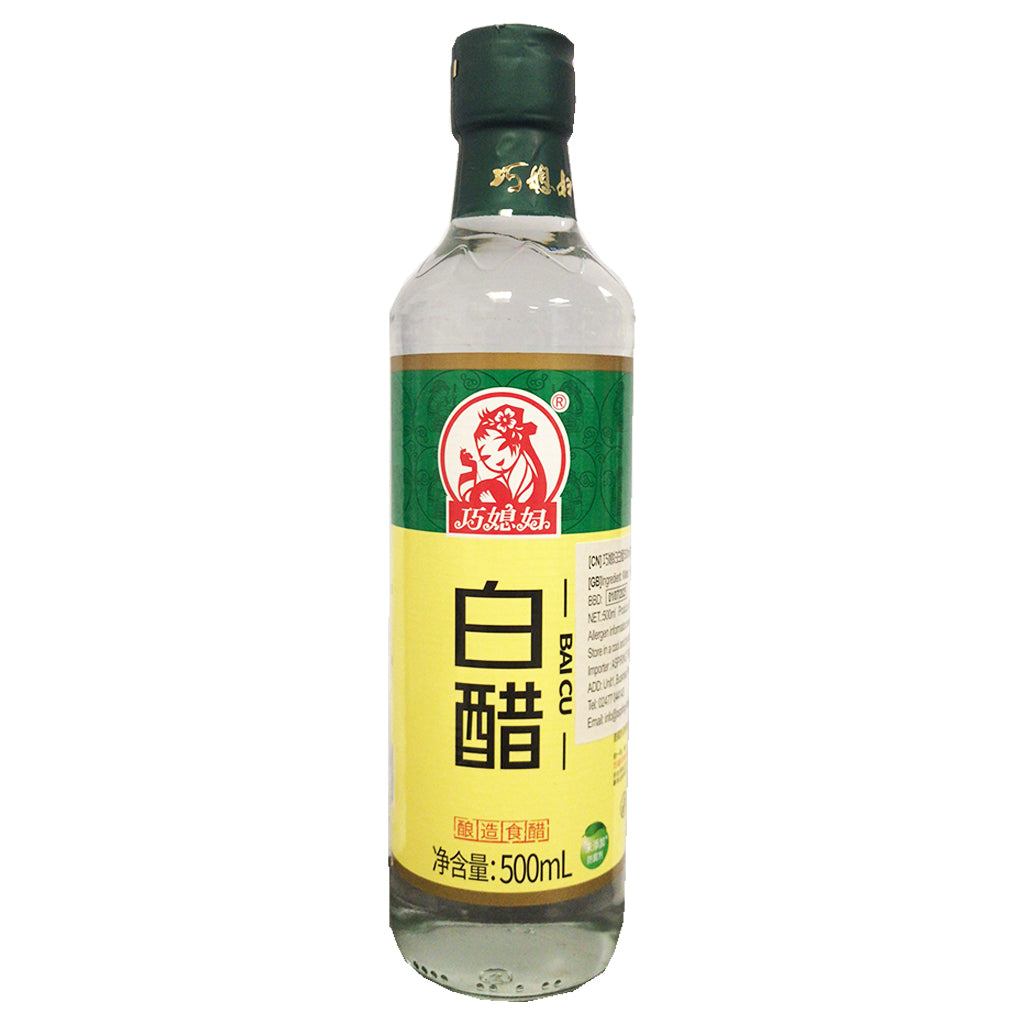 Qiaoxifu White Vinegar 500ml ~ 巧媳妇白醋 500ml