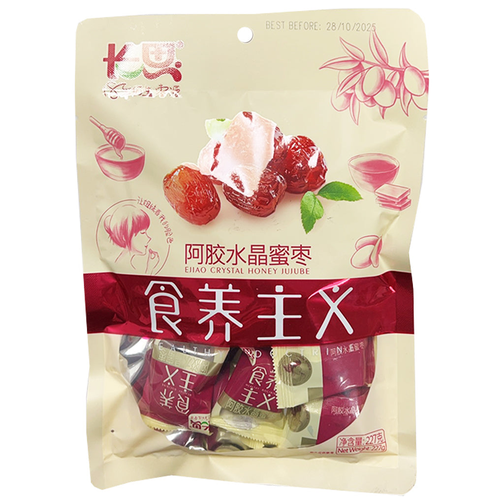 Chang Si Ejiao Crystal Honey Jujube 227g ~ 长思阿胶水晶蜜枣 227g