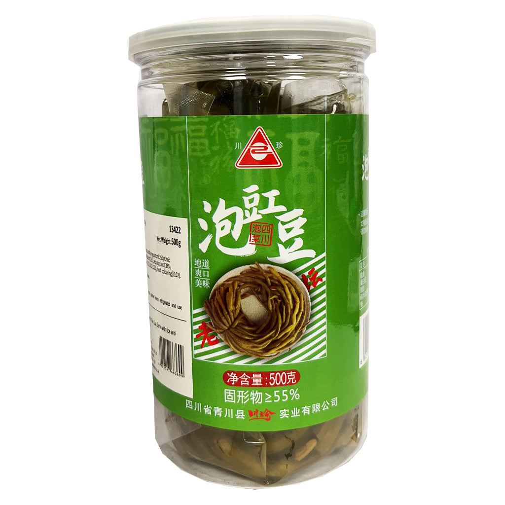 Chuan Zhen Pickled Long Bean 500g ~ 川珍泡豇豆 500g