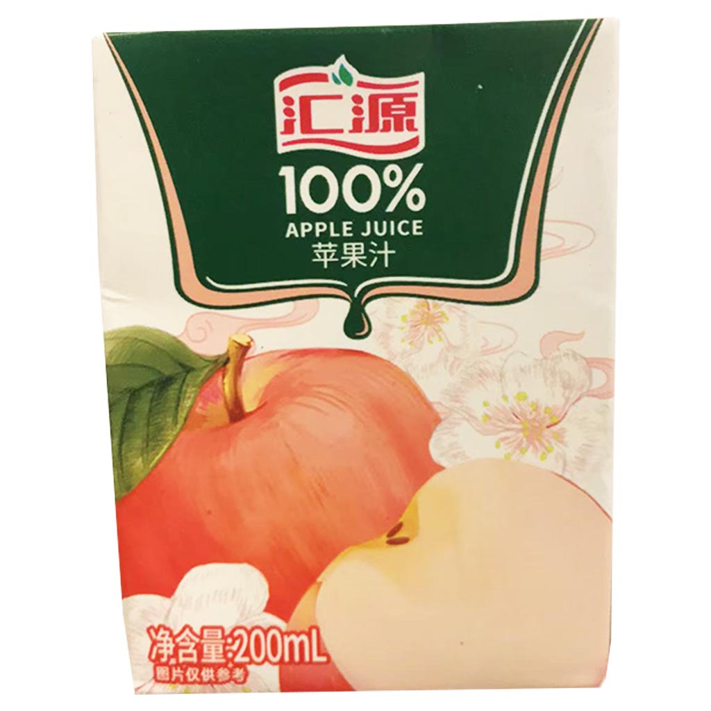 HuiYuan Apple Juice 200ml ~ 汇源100%果蔬汁苹果汁 200ml