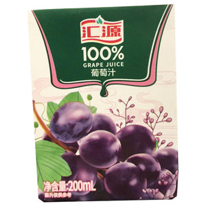 HuiYuan Grape Juice 200ml ~ 汇源100%果蔬汁葡萄汁 200ml