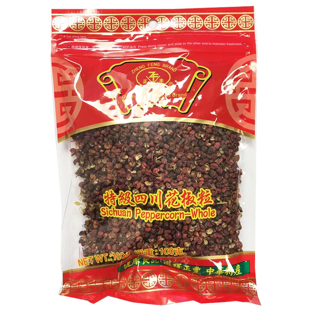Zheng Feng Sichuan Peppercorn Whole 100g ~ 正豐川花椒顆粒 100g