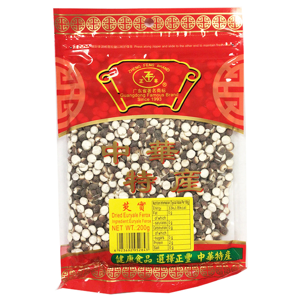 Zheng Feng Dried Euryale ferox Salisb 200g ~ 正豐芡實 200g