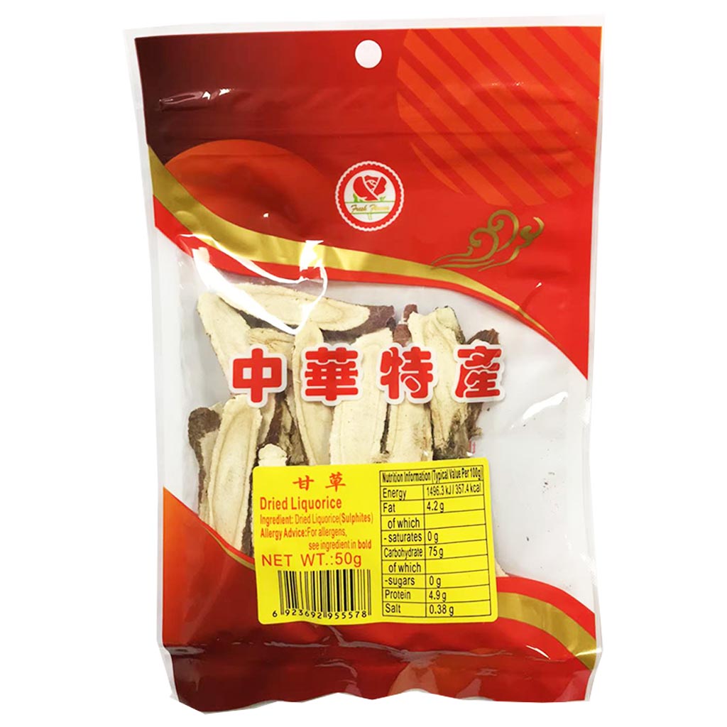 Fresh Flower Licorice 50g ~ 中華特產甘草 50g