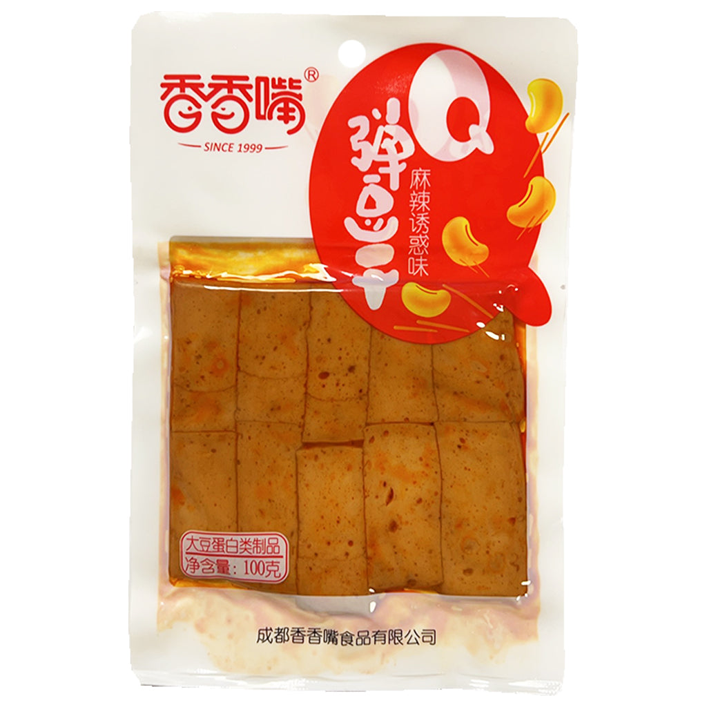 Joytofu Beancurd Snack Spicy 100g ~ 香香嘴Q弹豆乾麻辣誘惑味 100g