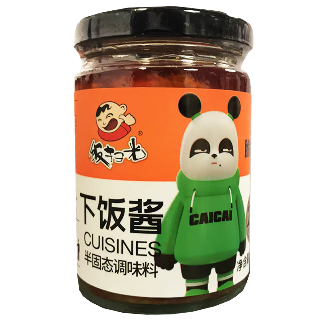 Fan Sao Guang Chopped Chili Bamboo Shoot 210g ~ 饭扫光剁椒脆脆笋 210g