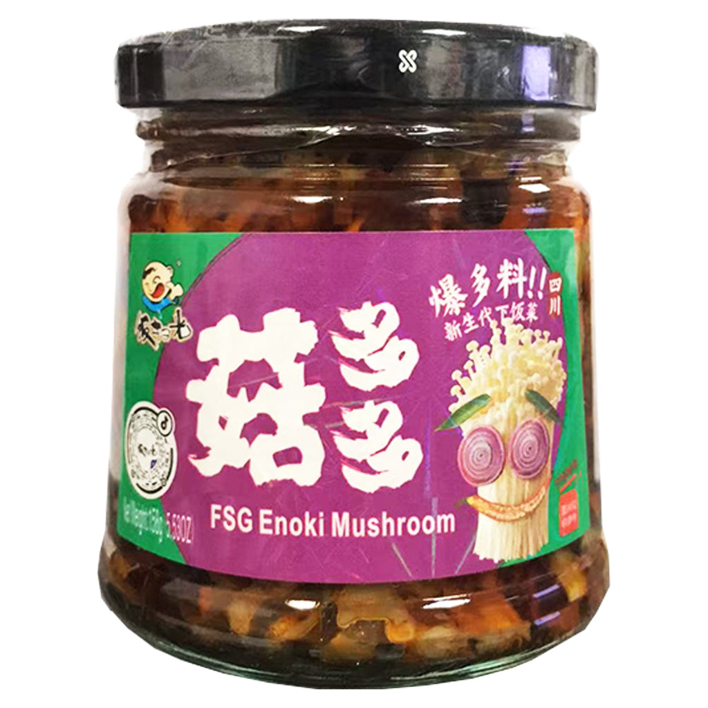Fan Sao Guang Enoki Mushroom 158g ~ 飯掃光菇多多 158g