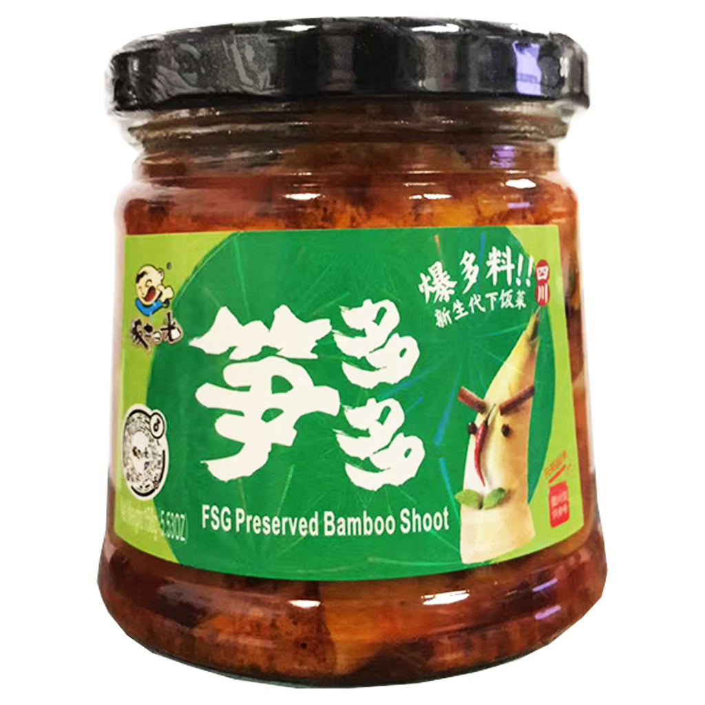 Fan Sao Guang Preserved Bamboo Shoot 158g ~ 飯掃光筍多多 158g