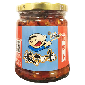 Fan Sao Guang Preserved Crisp Radish 280g ~ 飯掃光脆萝卜 280g