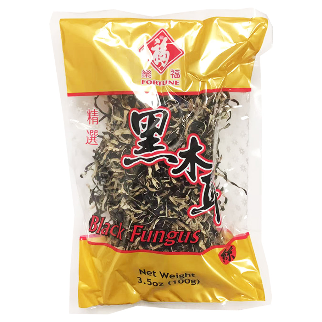 Fortune Dried Fungus Strips 100g ~ 白背黑木耳絲 100g