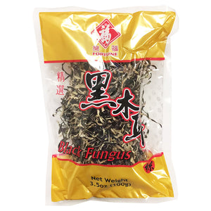 Fortune Dried Fungus Strips 100g ~ 白背黑木耳絲 100g