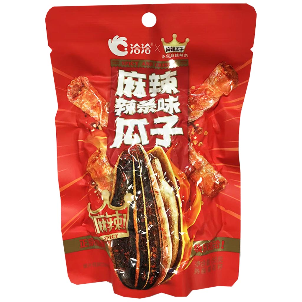 Chacheer Sunflower Seeds Hot 88g ~ 洽洽麻辣辣條瓜子 88g