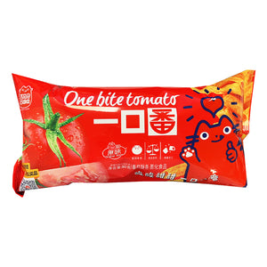 XiYingYing OneBite Shrimp Cracker Tomato 80g ~ 喜盈盈一口蝦蕃茄味 80g