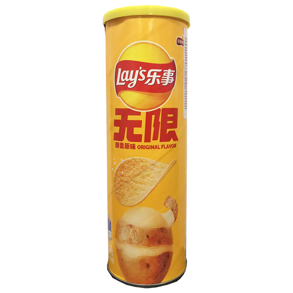 Lays Potato Chips Original Flavour 104g ~ 乐事薯片无限醇香原味 104g