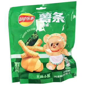 Lays Individual Pack Seaweed 90g ~ 乐事獨立包海苔味 90g