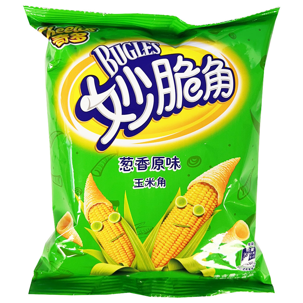 Cheetos Bugles Spring Onion Corn Crisp 40g ~ 奇多妙脆角蔥香味 40g