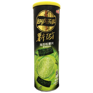 Lays Potato Chips Roasted Seaweed Flavor 104g ~ 乐事薯片工坊海苔粒薯片 104g