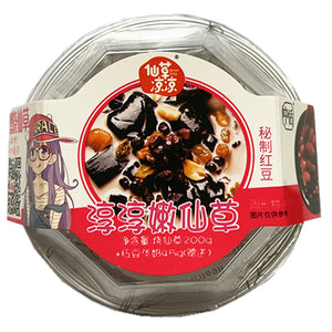 XCLL Red Bean Grass Jelly 245g ~ 仙草凉凉淳淳嫩仙草秘制红豆 245g