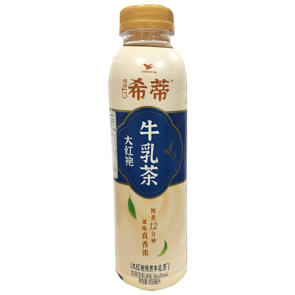 Unif DaHongPao Milk Tea 450ml ~ 統一大紅袍牛乳茶 450ml