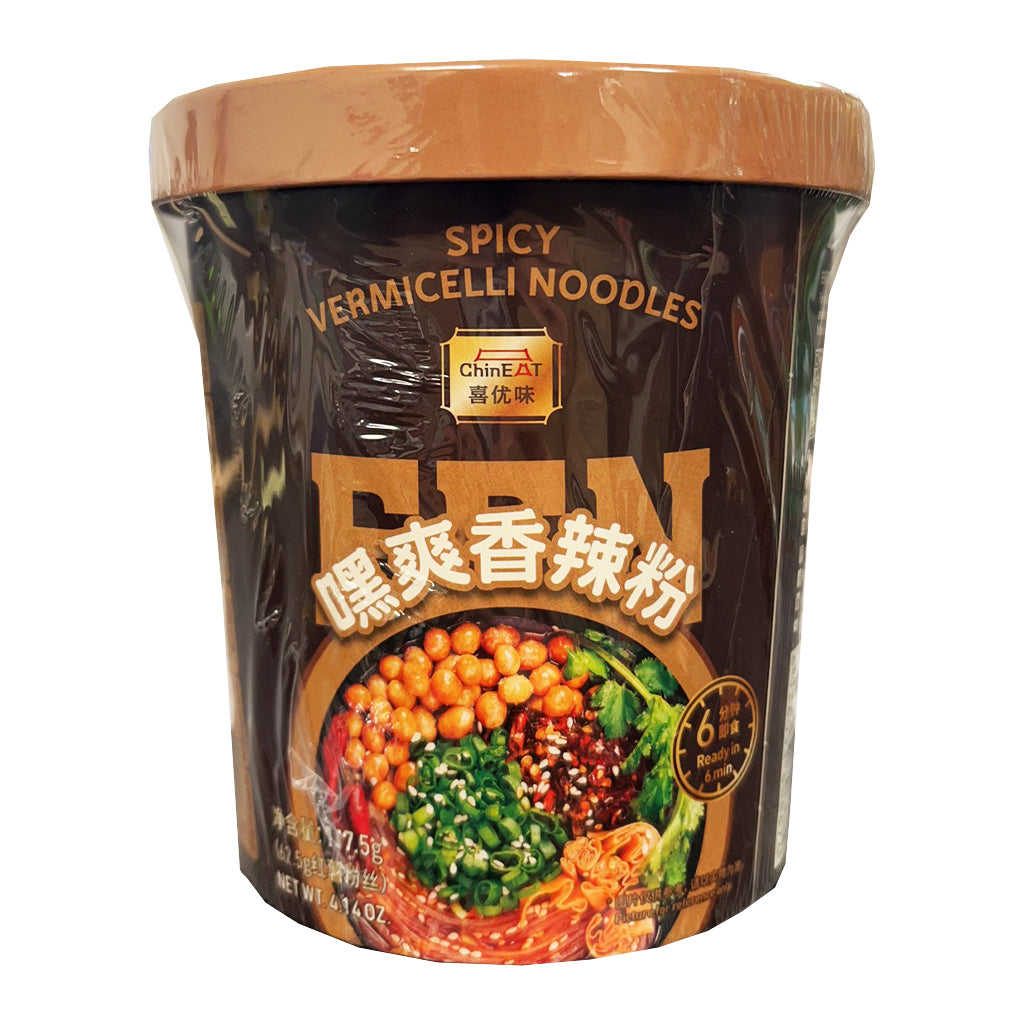 Chineat Spicy Vermicelli Noodles 117.5g ~ 喜优味嘿爽香辣粉 117.5g