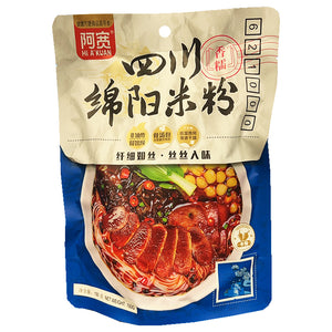 A Kuan Sichuan Spicy Instant Vermicelli 150g ~ 阿宽四川綿阳米粉 150g