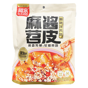 A Kuan Board Sweet Potato Noodle Sesame 220g ~ 阿宽麻醬苕片 220g