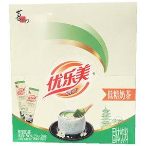 Strong Instant Tea Powder Matcha 500g ~ 优樂美低糖奶茶包抹茶 500g