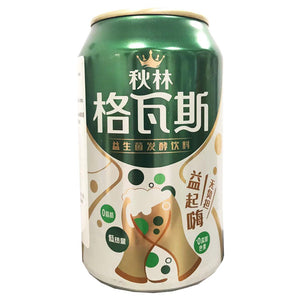 QL Kvass Lactic Acid Beverage Original 330ml ~ 秋林格瓦斯饮料经典原味 330ml