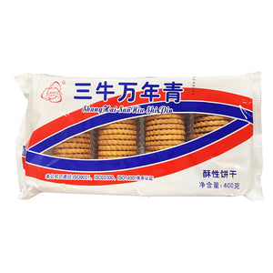 Wan Nian Qing Crispy Biscuit 400g ~ 萬年青 酥性餅干 400g