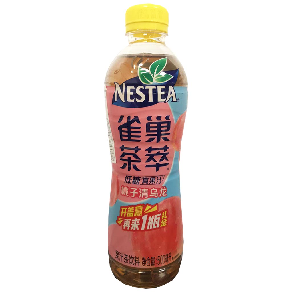 Nestle Fruit Juice Peach Oolong Tea 500ml ~ 雀巢茶萃桃子清烏龍果汁茶 500ml