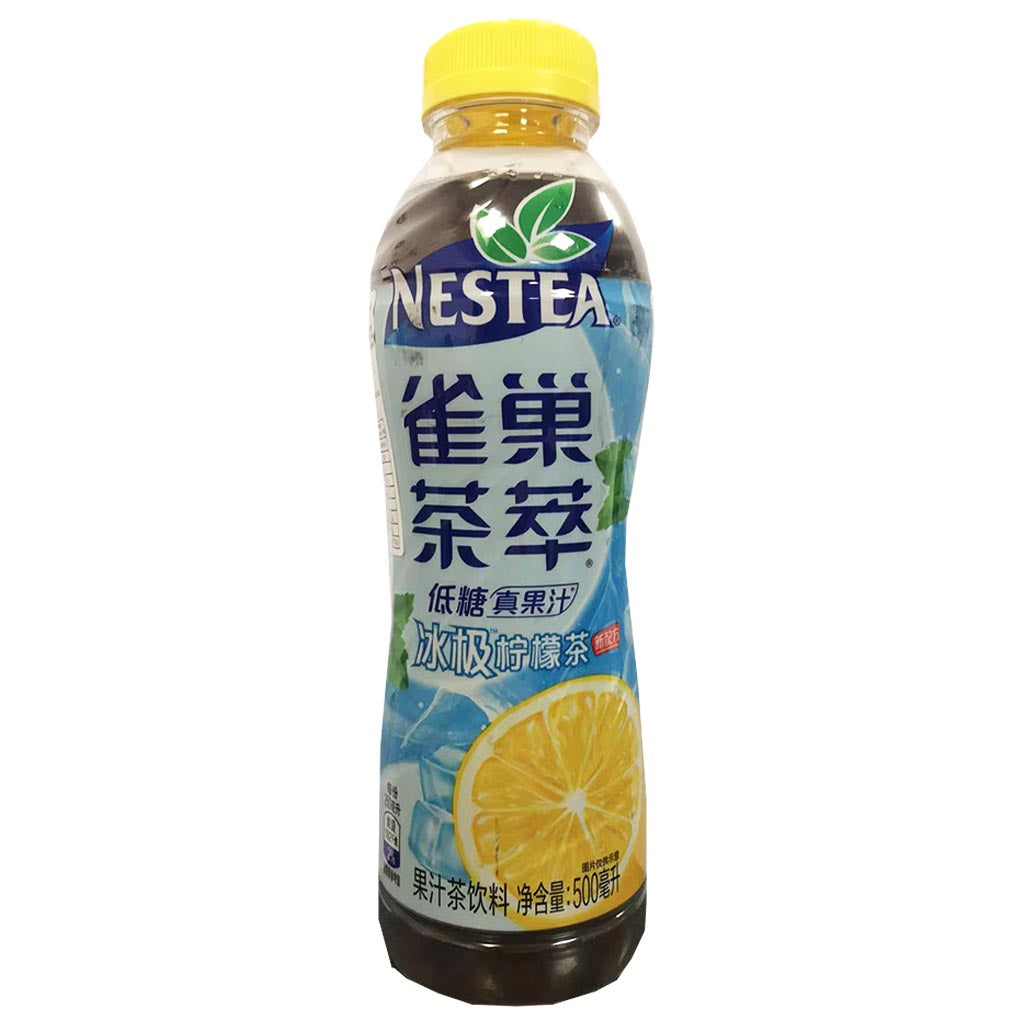 Nestle Fruit Juice Ice Lemon Tea 500ml ~ 雀巢茶萃冰極檸檬茶果汁 500ml