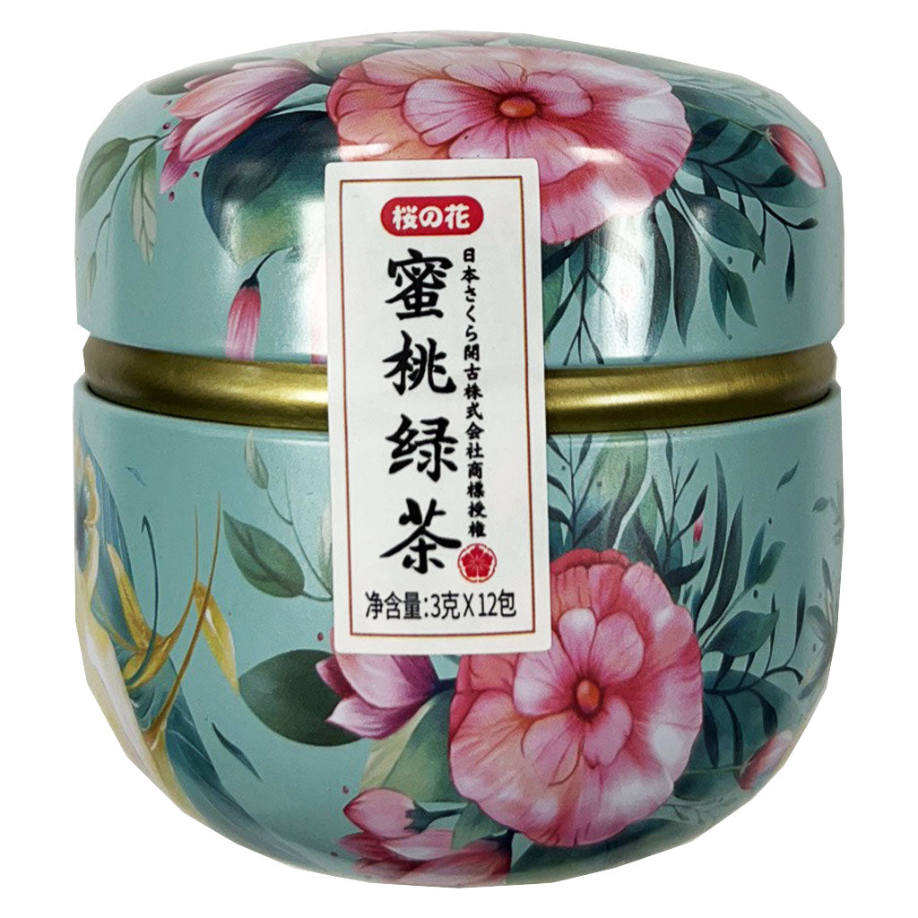 Kakoo Peach Green Tea bag 36g ~ 蜜桃绿茶 茶包 36g