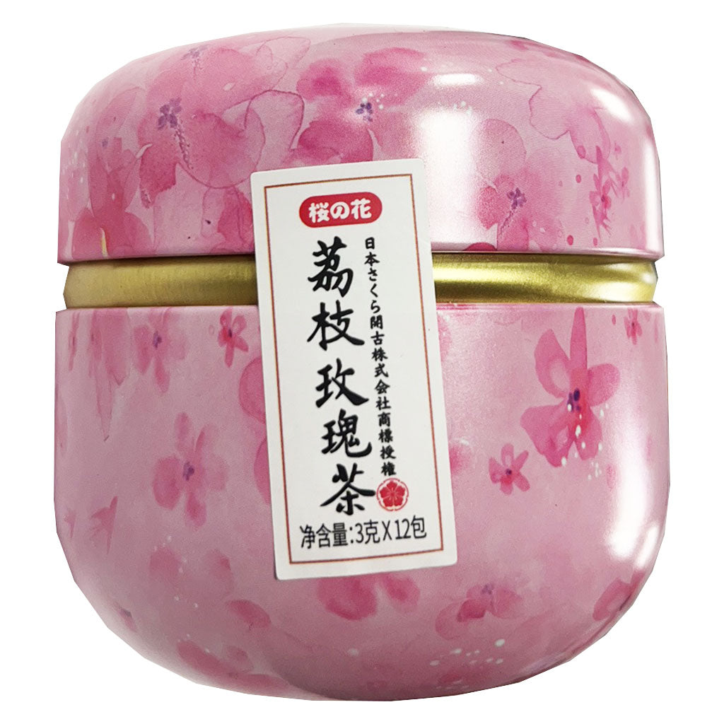 Kakoo Lychee Rose Tea bag 36g ~ 荔枝玫瑰茶 茶包 36g