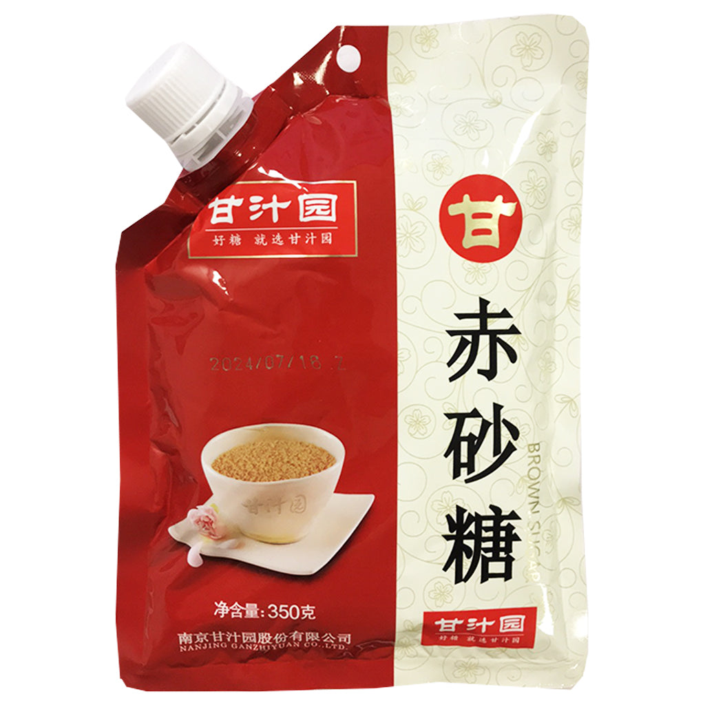 Gan Zhi Yuan Brown Granulated Sugar 350g ~ 甘汁園姜赤砂糖 350g