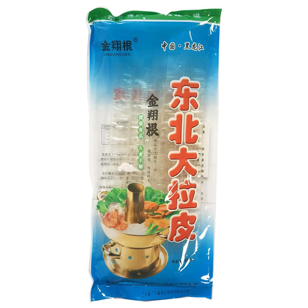 Jin Xiang Gen Tapioca Starch Vermicelli 150g ~ 金翔根東北大拉皮 150g
