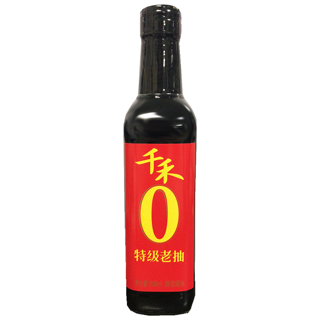 QianHe Premium Dark Soy Sauce 500ml ~ 千禾特级老抽酱油 500ml